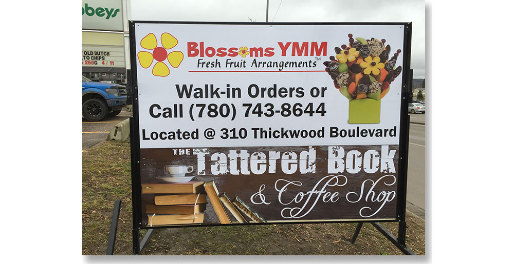 wide variety of styles of signs available from Signs R Us in Fort McMurray